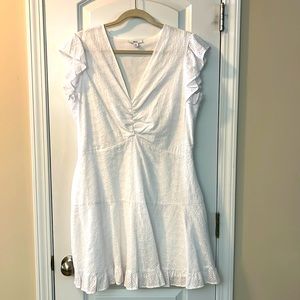 Bar III white mini dress